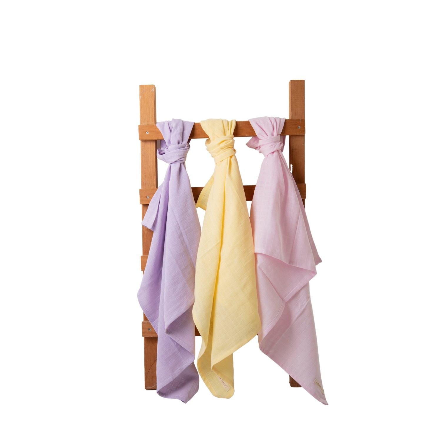 3’lü Set Müslin Örtü Pink&Sun